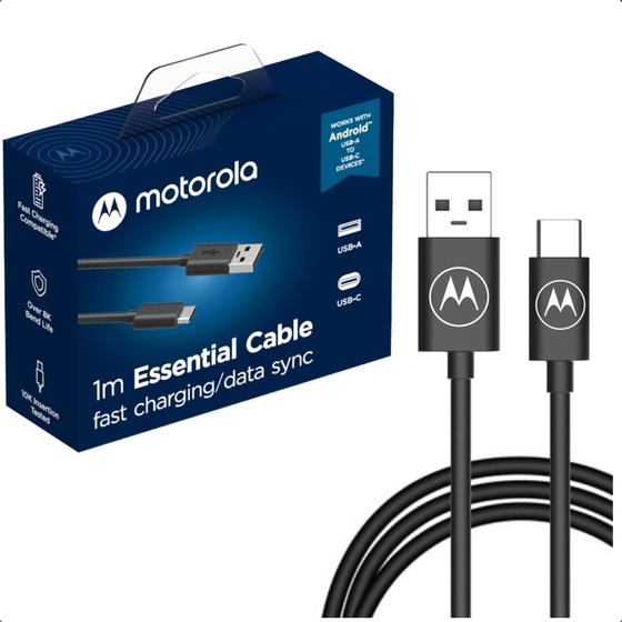 Imagem de Cabo USB Motorola Moto G8 Plus Tipo-C Original