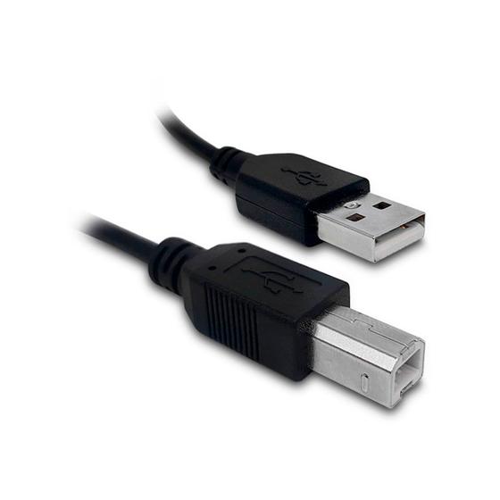 Imagem de Cabo USB para Impressora GV Brasil, Versão 2.0, 1.8m, Com Filtro, Preto - CBU.085