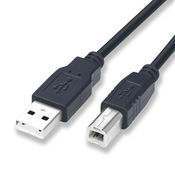 Imagem de Cabo Usb Para Impressora Universal Scanner USB-B 1,5M