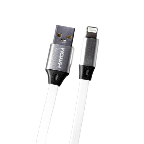 Imagem de Cabo Usb Para iPhone Lightning - 1 Metro - Cb1121 Hayom (compatível)