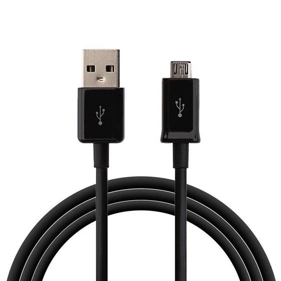 Imagem de Cabo Usb Para Samsung Galaxy J2 J3 J4 J5 J7 J8 Prime S6 S7 2MT Preto