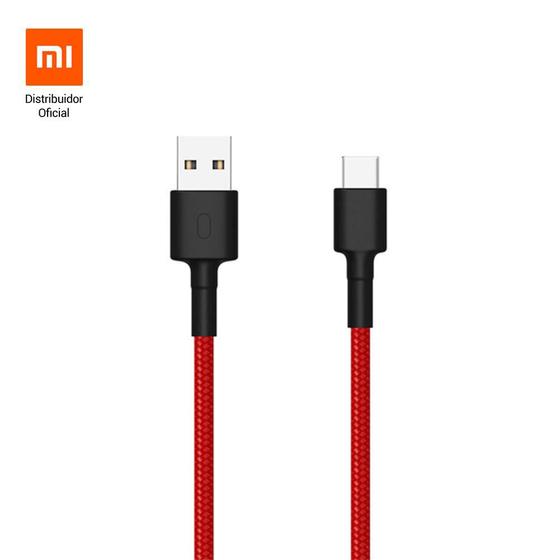 Imagem de Cabo USB para Tipo-C 100cm Xiaomi - Vermelho