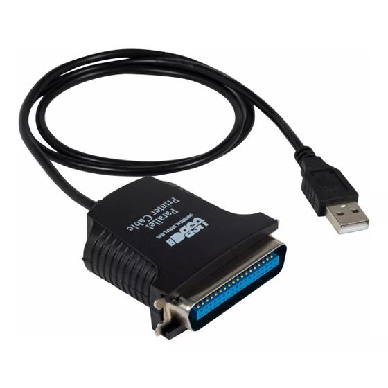 Imagem de Cabo usb paralelo 36pin usb 2.0 / db36 lt-1284 lotus