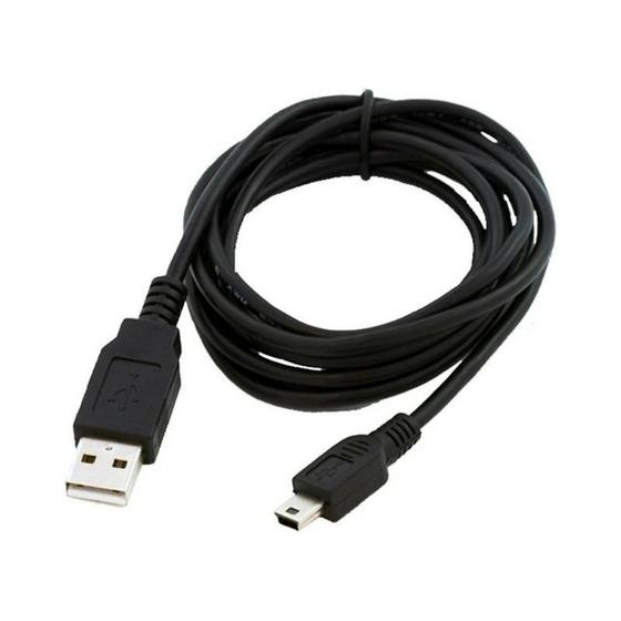 Imagem de Cabo Usb Preto Compatível Com Controle Ps3 (V3) Com 1,80M