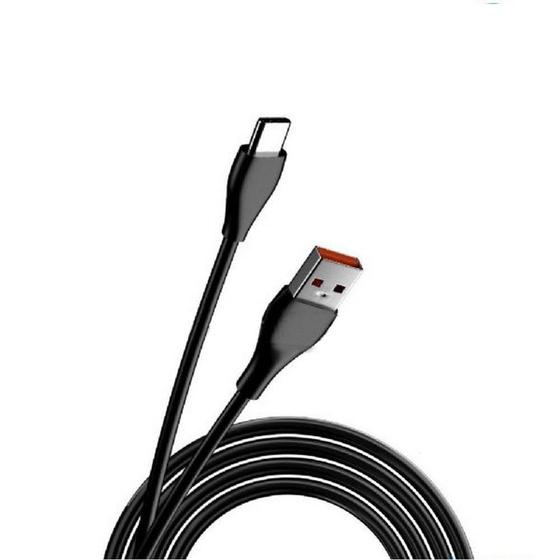 Imagem de Cabo USB Tipo-C 2400mA 1m Preto CBX-U2C14TC - Exbom