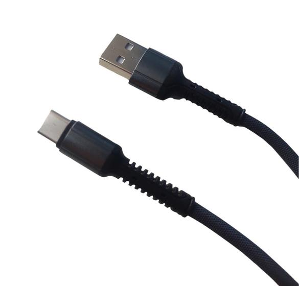 Imagem de Cabo USB Tipo C 2m - 2 Metros - Reforçado Bmax