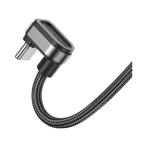 Imagem de Cabo USB Tipo C De Carregamento Rápido Para Xiaomi Mi 8 Samsung Galaxy S10 plus KUULAA Cabo De 180