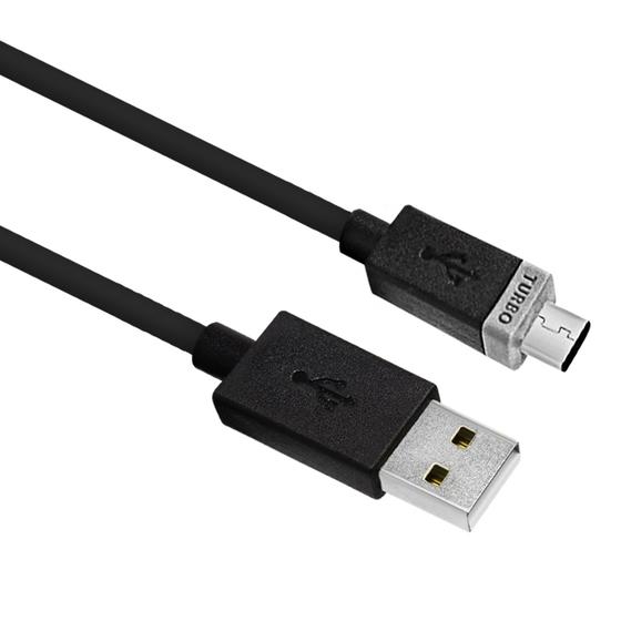Imagem de Cabo USB Tipo C Preto Modelo 3.0 Carga Rápida