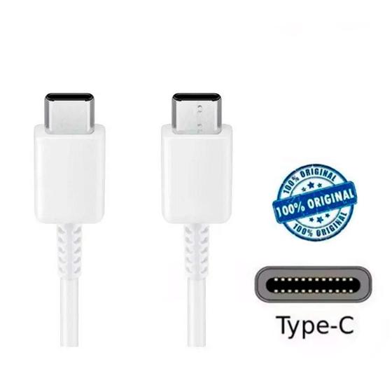 Imagem de Cabo Usb Tipo C Samsung A13 A24 A32 A53 S20 S21 Fe Original