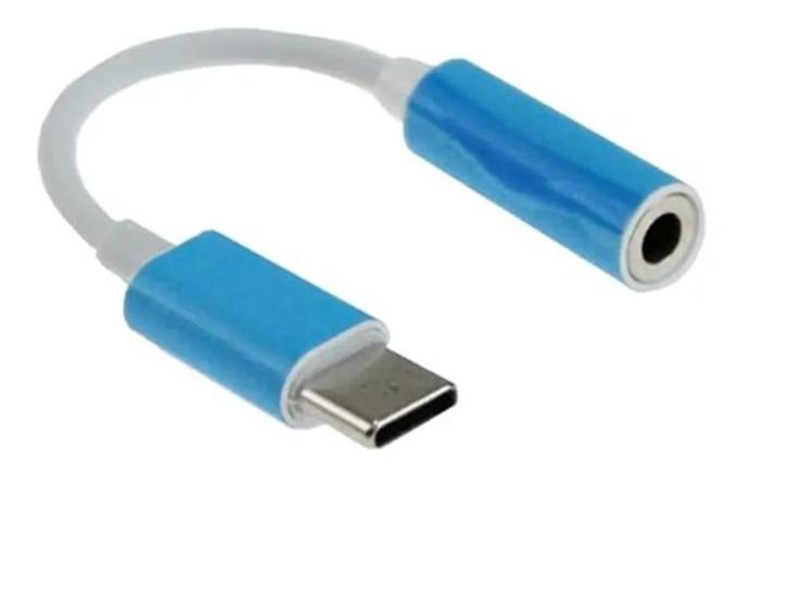 Imagem de Cabo Usb Tipo C X Jack J2 4c - Fone + Microfone - Tebera