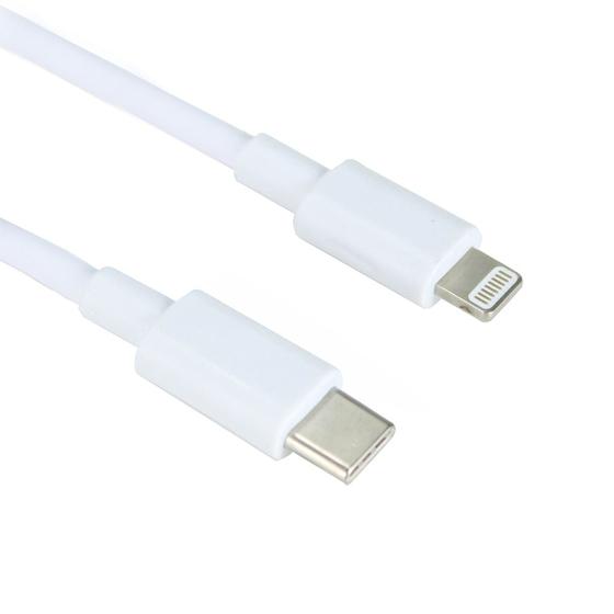 Imagem de Cabo usb tipo c x lightning 1,5 metro branco