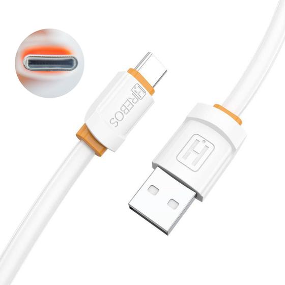 Imagem de Cabo Usb Turbo Tipo C Para A12 A11 A52 A72 A20s A30s 1,2m