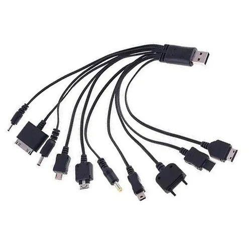 Cabo Usb Universal 10 Em 1 C/ 10 Cabos P/ Celular Smartphone - MKB ...