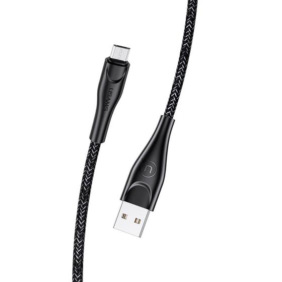 Imagem de Cabo Usb Usams Usb A Pra Micro Usb Máx. 2A 1Metro Preto