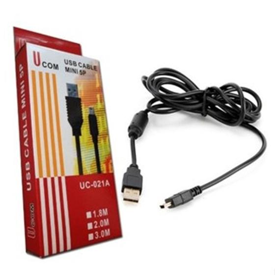Imagem de Cabo usb - v3 com filtro mini usb uc-021a 1,5m