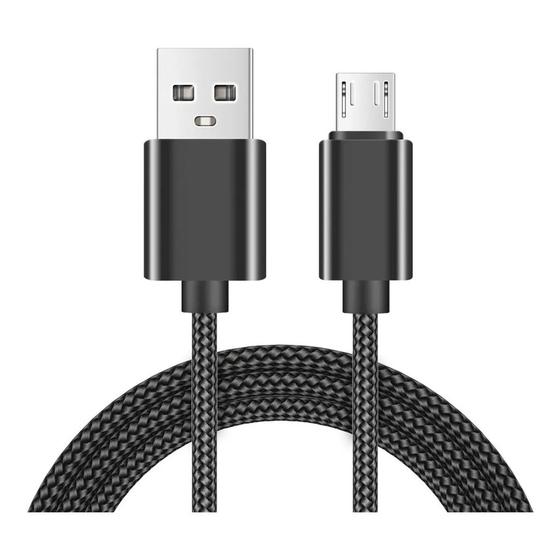 Imagem de CABO USB V8 Carregador De Aço Original