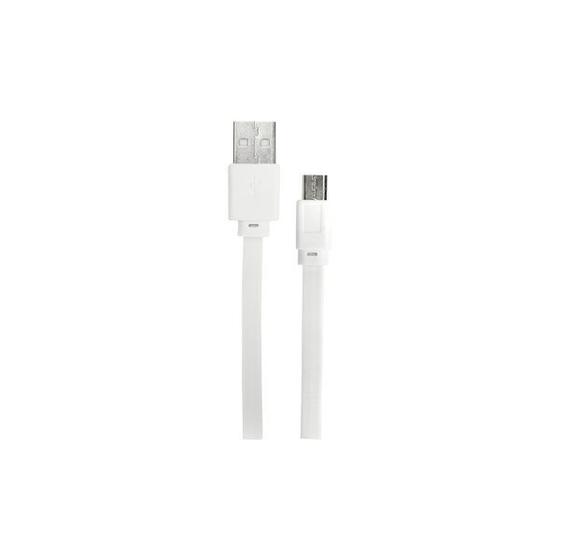 Imagem de Cabo Usb V8 Flat Chipsce 1.2 Metros Branco