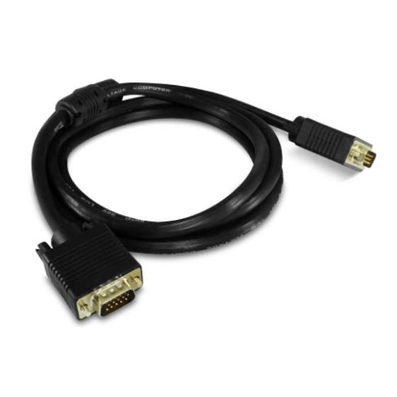 Imagem de Cabo Vga - Db15 - 1,8M: Imagem Nítida