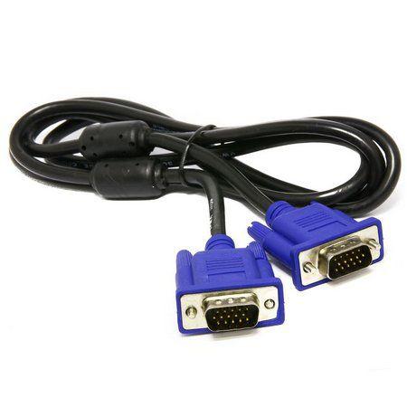 Cabo Vga Macho X Vga Macho 1,5mts C/ Filtro Para Monitor Menor preço em Cabo Vga Macho X Vga Macho 1,5mts C/ Filtro Para Monitor