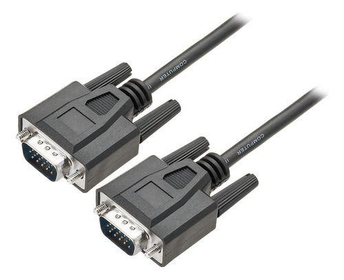 Imagem de Cabo Vga Macho X Vga Macho 3m Preto 30awg