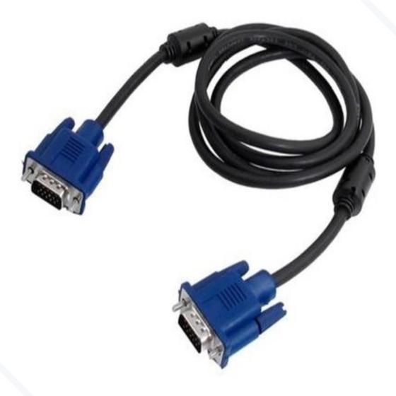 Imagem de Cabo Vga Para Monitor Macho Lcd Pc Câmeras 1,5 Metros Com Nf vga02