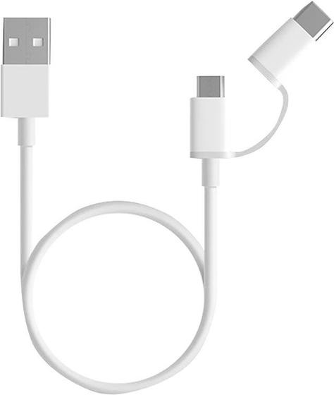 Imagem de Cabo Xiaomi 2 In 1 Micro USB-Type C SJX01ZM (30 CM)