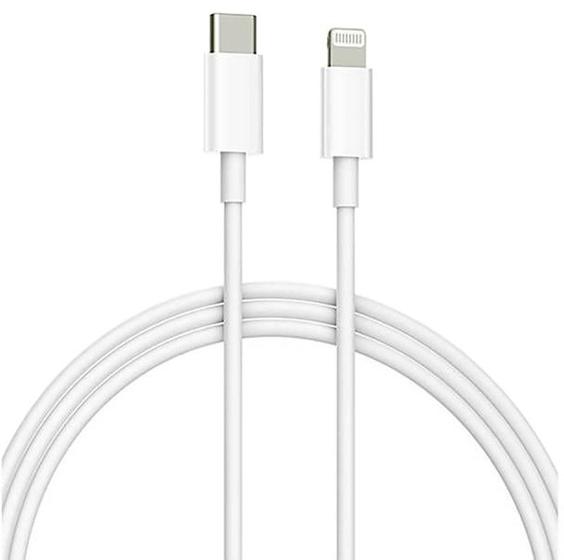 Imagem de Cabo Xiaomi Mi USB-C A Lightning BHR4421GL 1 Metro Branco