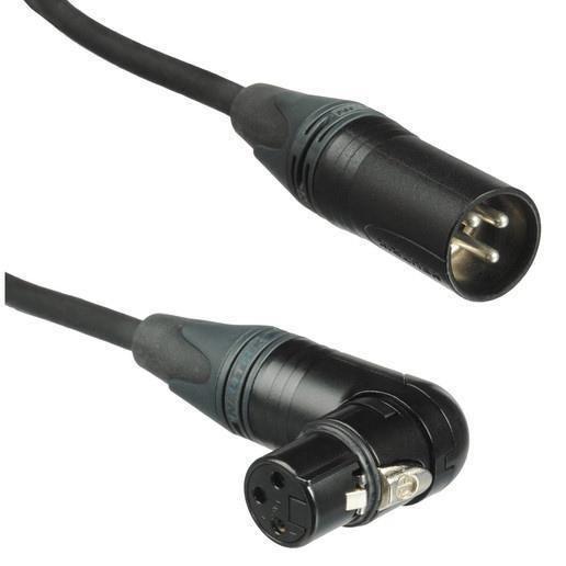 Imagem de Cabo Xlrm-Xlrf 45Cm Kopul Premium Série 3000 Angular F