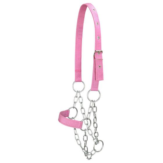 Imagem de Cabresto para Bezerro com Corrente SV5411 - Rosa