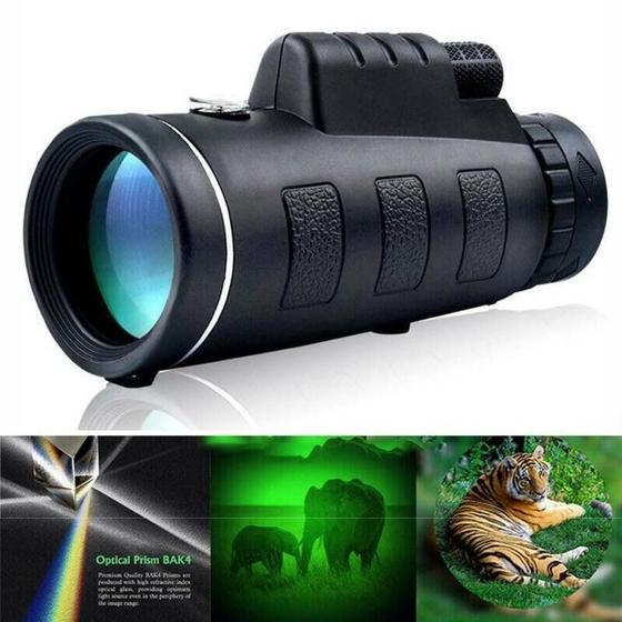 Imagem de Caça à ar livre 40X60 Binóculos W/Night Vision Prism Telescope