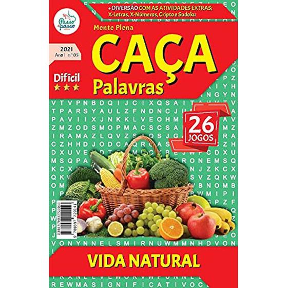 Imagem de Caça palavras - vida natural - difícil