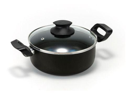 Imagem de Caçarola 20 Antiaderente Aluminio Grosso Reforçado Multiuso