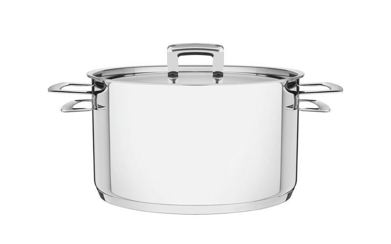 Imagem de Caçarola Aço Inox Funda Tramontina Brava 6,10l 24cm