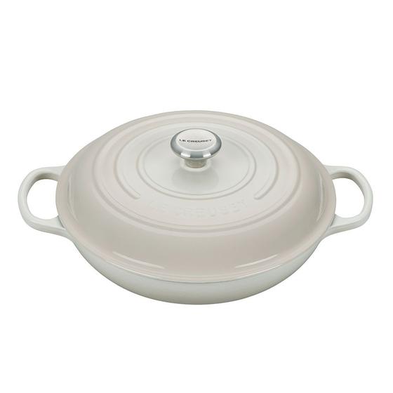 Imagem de Caçarola Buffet Signature 30 cm Branco Meringue Le Creuset