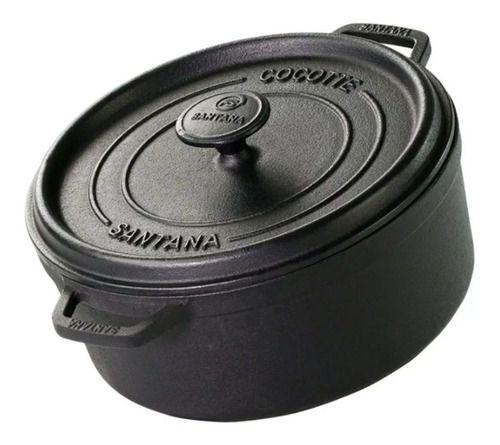 Imagem de Caçarola Cocotte Em Ferro Fundido 24cm 3,8l Santana