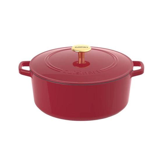 Imagem de Caçarola Cuisinart Chef's Classic 7L - Ferro Fundido Esmaltado Vermelho