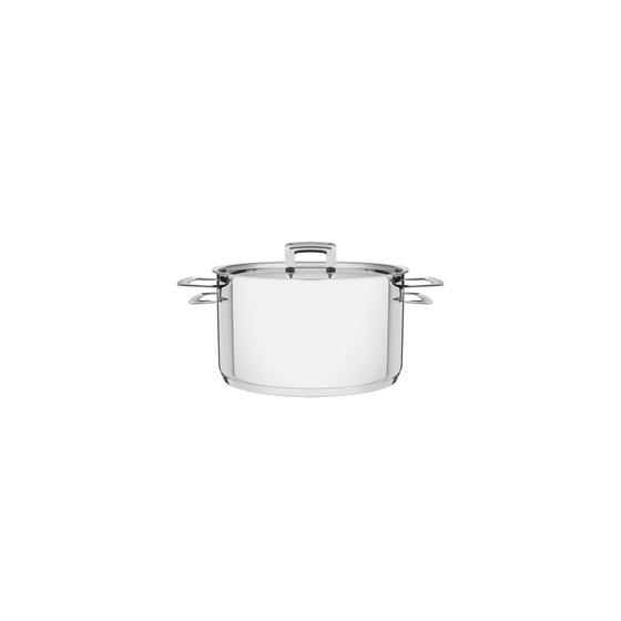 Imagem de Caçarola Funda em Aço Inox Brava com Duas Alças e Fundo Triplo 16cm - Tramontina