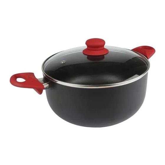 Imagem de Caçarola Linha Aroma Mor 24Cm - Preto 