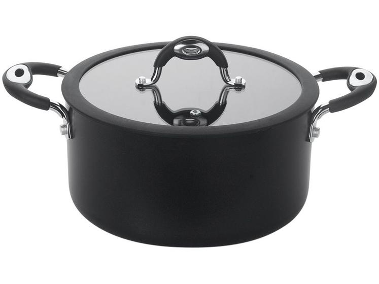 Caçarola Multiflon Antiaderente 3,7L 22cm 3mm Menor preço em Caçarola Multiflon Antiaderente 3,7L 22cm 3mm