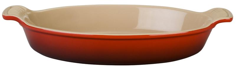 Caçarola Oval Le Creuset Heritage Au Gratin Cerise