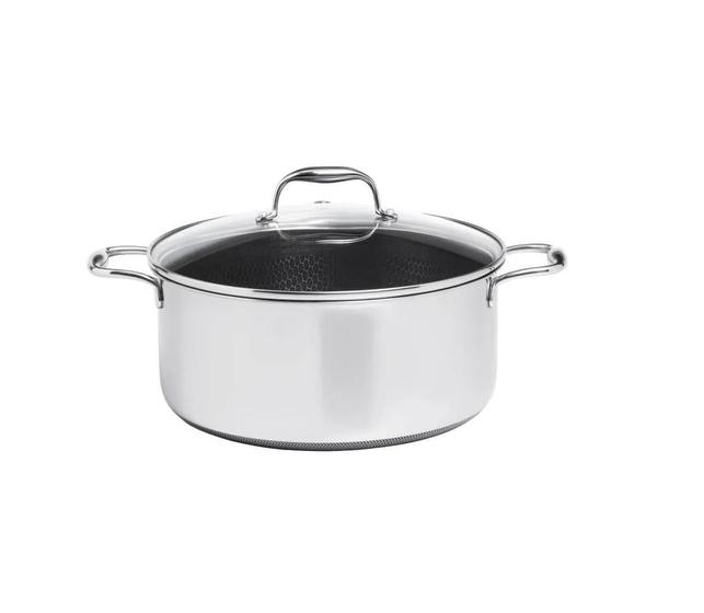 Imagem de Caçarola Panela Inox 28 cm 7,9 L Hive Tripla Camada Oxford