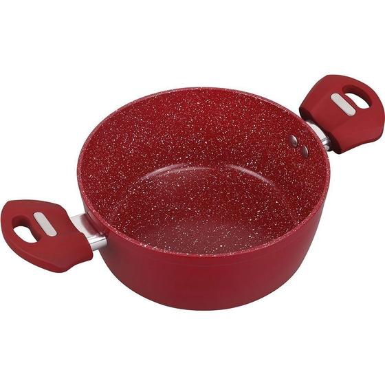 Caçarola sem Tampa DreamCook Antiaderente 20cm Vermelha Classic Home EAN 6927556299303 Menor preço em Caçarola sem Tampa DreamCook Antiaderente 20cm Vermelha Classic Home EAN 6927556299303