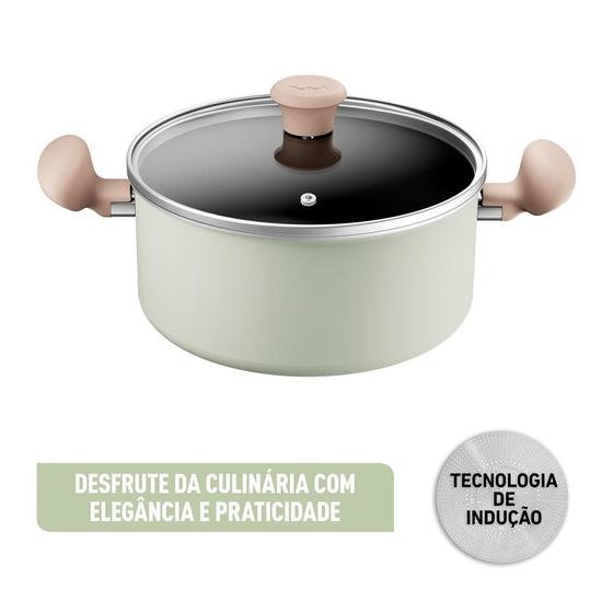 Imagem de Caçarola Tefal So Matcha 24cm Verde