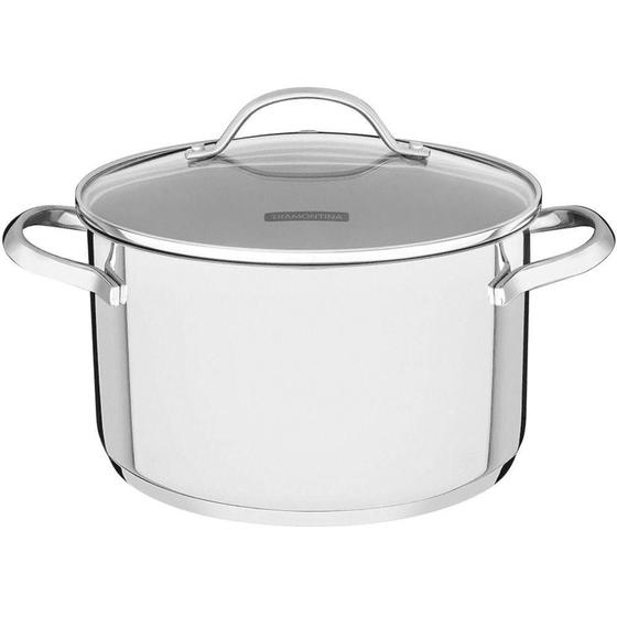 Imagem de Caçarola Tramontina Indução Una Aço Inox 16Cm Funda 1,8L