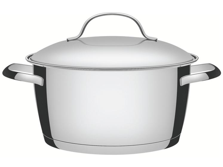 Imagem de Caçarola Tramontina Inox Fundo Triplo 24cm 5,70L Allegra