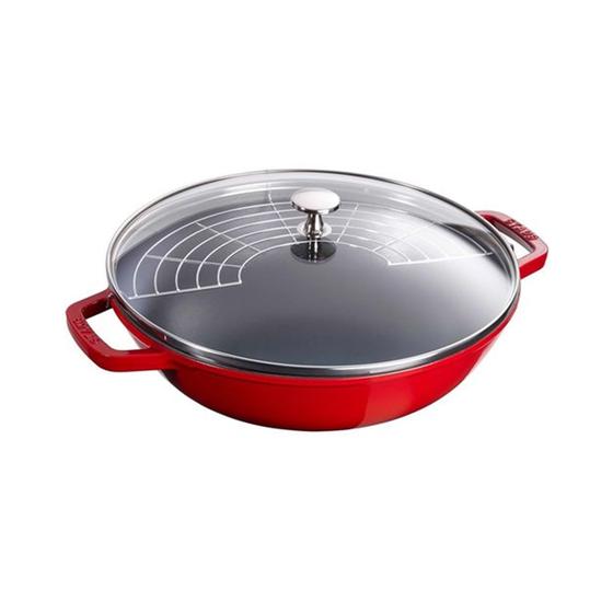 Imagem de Caçarola Wok Cereja 37 cm - Staub