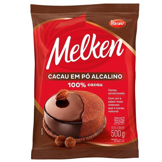 Imagem de Cacau em Pó Melken 100% - 500grs Harald