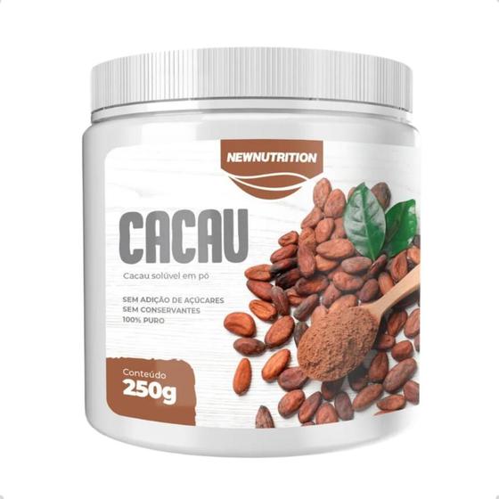 Imagem de Cacau Solúvel em Pó 250g New Nutrition