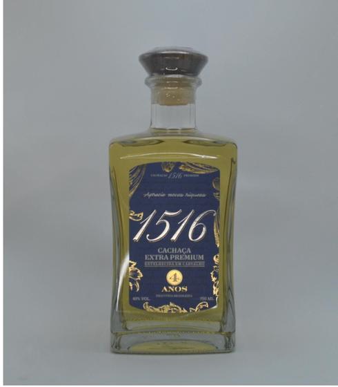 Imagem de Cachaça 1516 Ouro Extra Premium Carvalho 4 Anos 750Ml 40%Vol