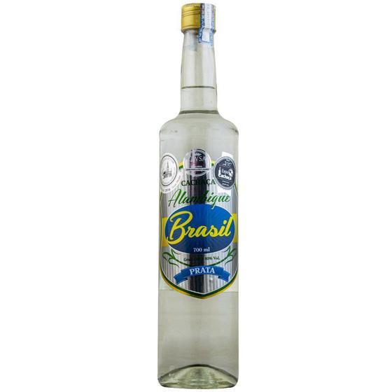 Imagem de Cachaça alambique brasil prata 700ml